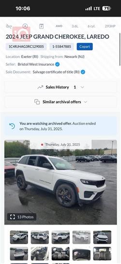 جيب جراند شيروكي